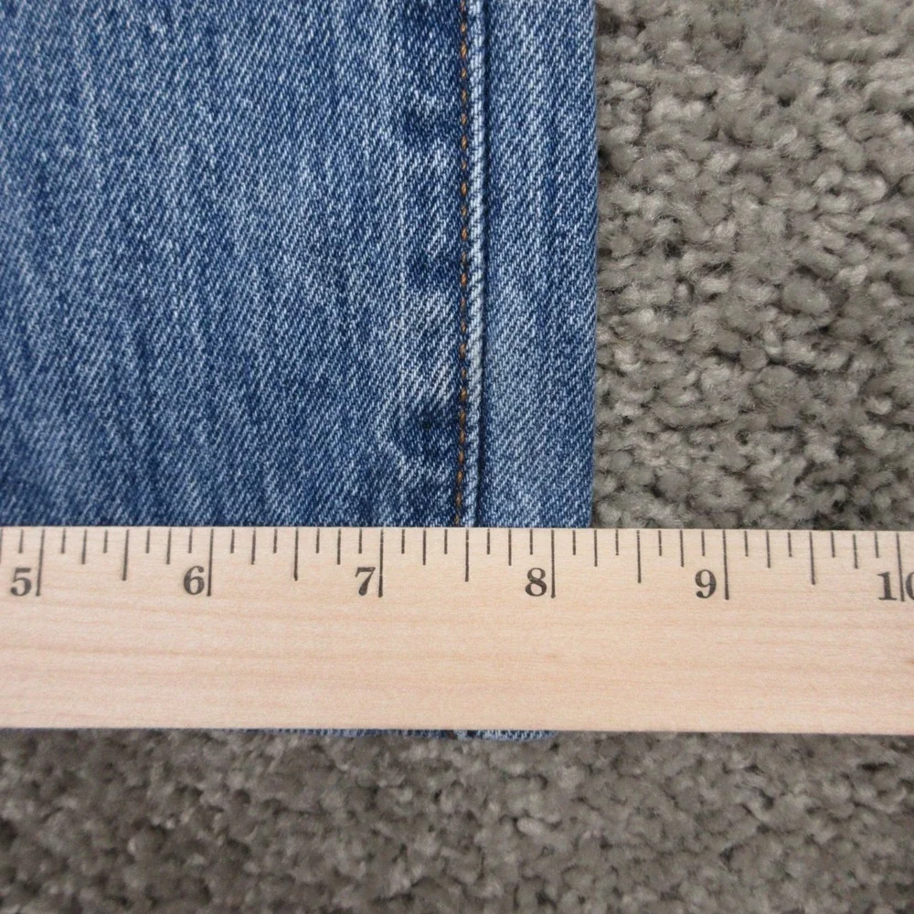 Levis Jeans Mens 36x29 Blue 501 Button‎ Fly Original Straight Faded Denim Pants
